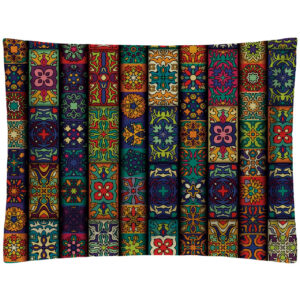 Persian Pillowcase with Geometric Design – Luxury & Elegance (Pack of 2)