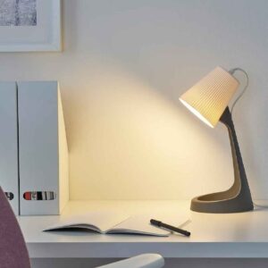 Plastic Desk Lamp – Linear Light The Striped