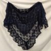 Scarf for Women - Elegant Dentelle Lace with Delicate Floral Pattern