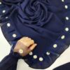 Scarf for Women - Scarf with Arm Cover Chamomile Flower Lace Trim