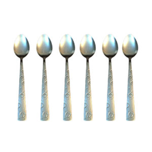 Steel Jam Spoon Set – Perfect for Serving Breakfast Pack of 6
