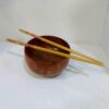 Wooden Chopsticks – Floral Pattern Made of Bamboo (Set of 2)