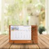 Wooden Desk Calendar for the Year 1404 Model Saba