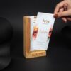 Wooden Desk Calendar for the Year 1404 with - Luxury on Your Desk