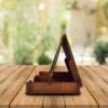 Wooden Desk Calendar for the Year 1404 with Stand - Modern Artistry