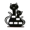 Wooden Jewelry Organizer Stand with Cat Design