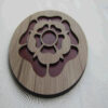 Wooden Placemat for Modern & Rustic Decor Perfect for Pot 150 gram (4x)