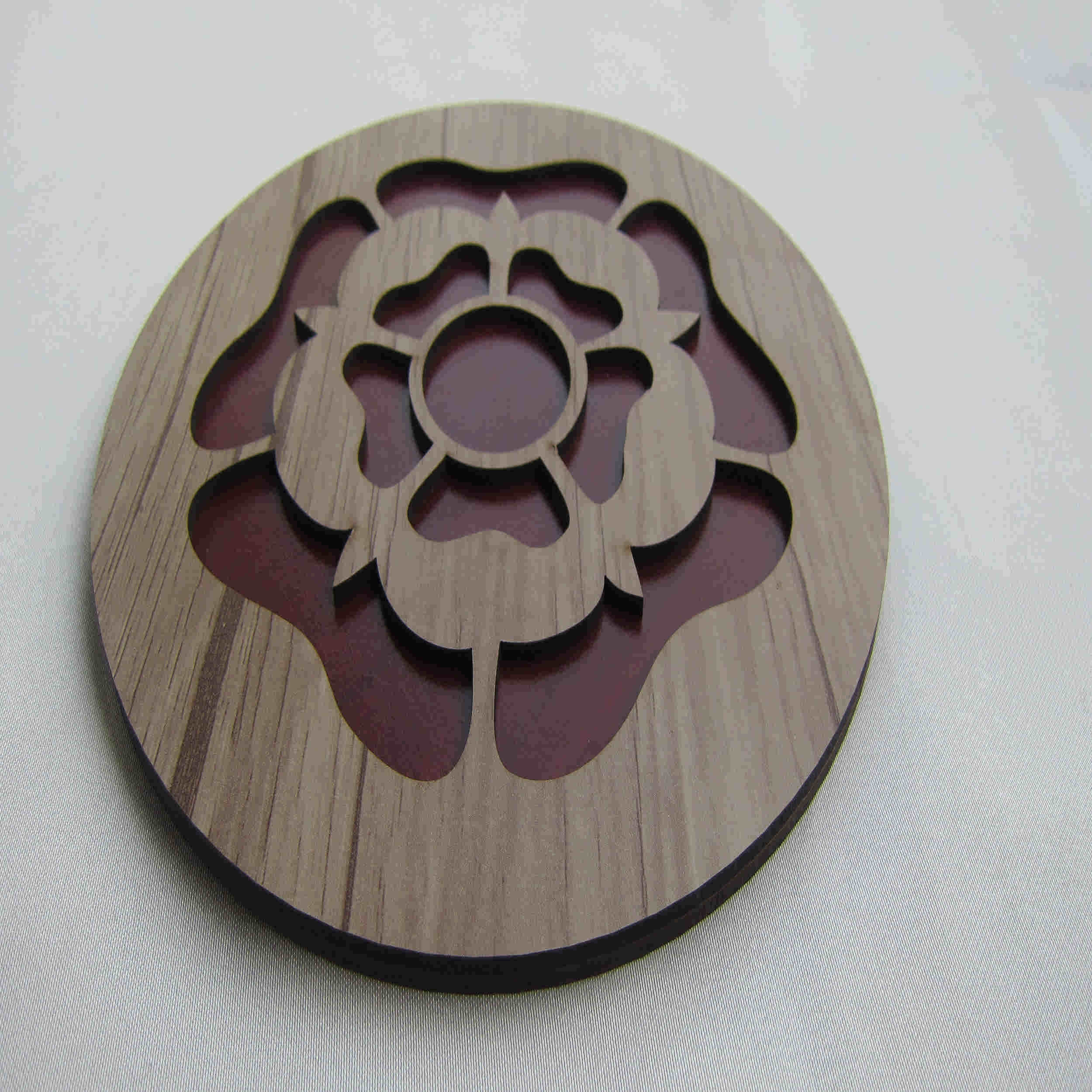 Wooden Placemat for Modern & Rustic Decor Perfect for Pot 150 gram (4x)