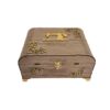 Wooden Sewing Box with Multiple Compartments