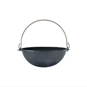 Cast Iron Kazan Pot – Suitable for All Types of Cooking in Nature and Home, Size 6