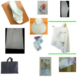 Complete Women’s Ihram Set with Free Shipping, High-Quality Material