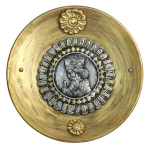 Decorative Pottery Wall Hanging Plate with Achaemenid Design