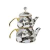 Durable Enamel Teapot and Kettle Set – Heat Resistant & Stylish (5)