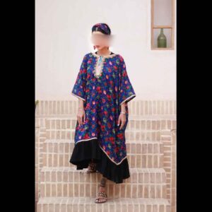 Floral Print Kaftan for Women Suitable for Everyday Outing, Relaxed Gathering