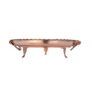 Handmade Copper Serving Tray – Traditional Timeless Engraved Tray