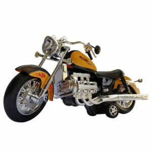 Harley Davidson Toy Motorcycle – Realistic Yellow Model