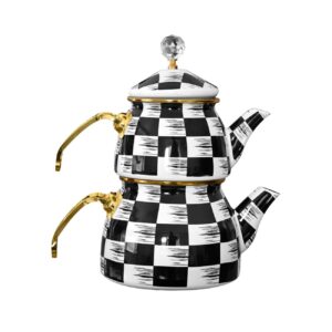High-Quality Enamel Kettle Set – Suitable for Gas and Electric Stoves