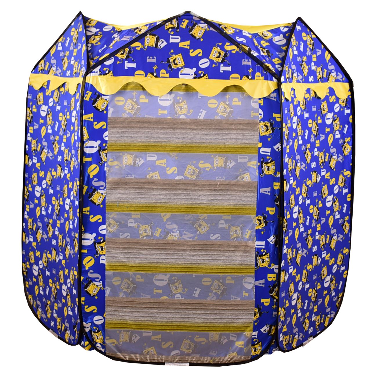 Kids’ Play Tent – Castle Model with SpongeBob Design