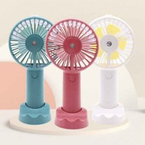 Portable Hand Fan – Suitable for Outdoor Activities Like Hiking, Camping & Picnics