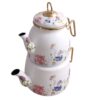 Premium Enamel Tea Kettle Set – Includes Matching Teapot Suitable for Daily Use (2)