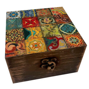Rustic Wooden Gift Box – Ideal for Birthdays & Anniversaries