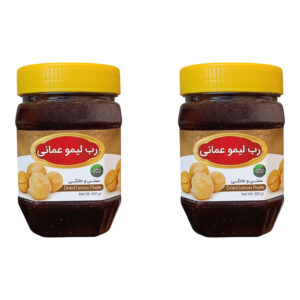 Traditional Dried Black Lime Paste Suitable for Persian Stews by Galenus – 450 gr (2x)