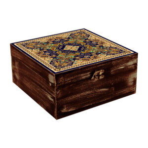 Wooden Gift Box – Handcrafted with Rustic Style Great for Jewelry, Watches & More