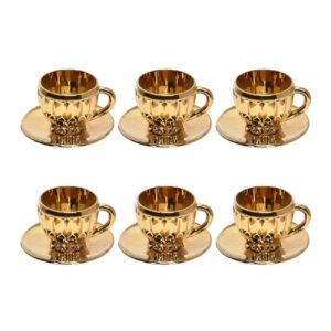 12-piece cup and saucer set, model MANILA
