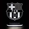 Barcelona Team Logo Design Night Light (3)