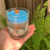 Beach-Themed Glass Jar Candle – Ocean Waves Scent, Coastal Vibes (4)