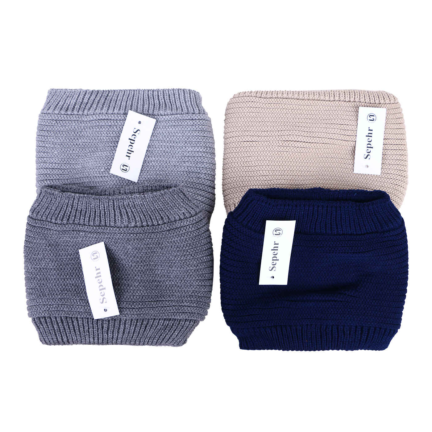 Chunky Knit Cowl Scarf – Soft & Stylish Suitable for Winter in Cream