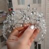 Crystal Wedding Tiara – Elegant Design for Brides & Bridesmaids2