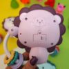 Cute Animal Musical Rattle for Babies with Teether (4)