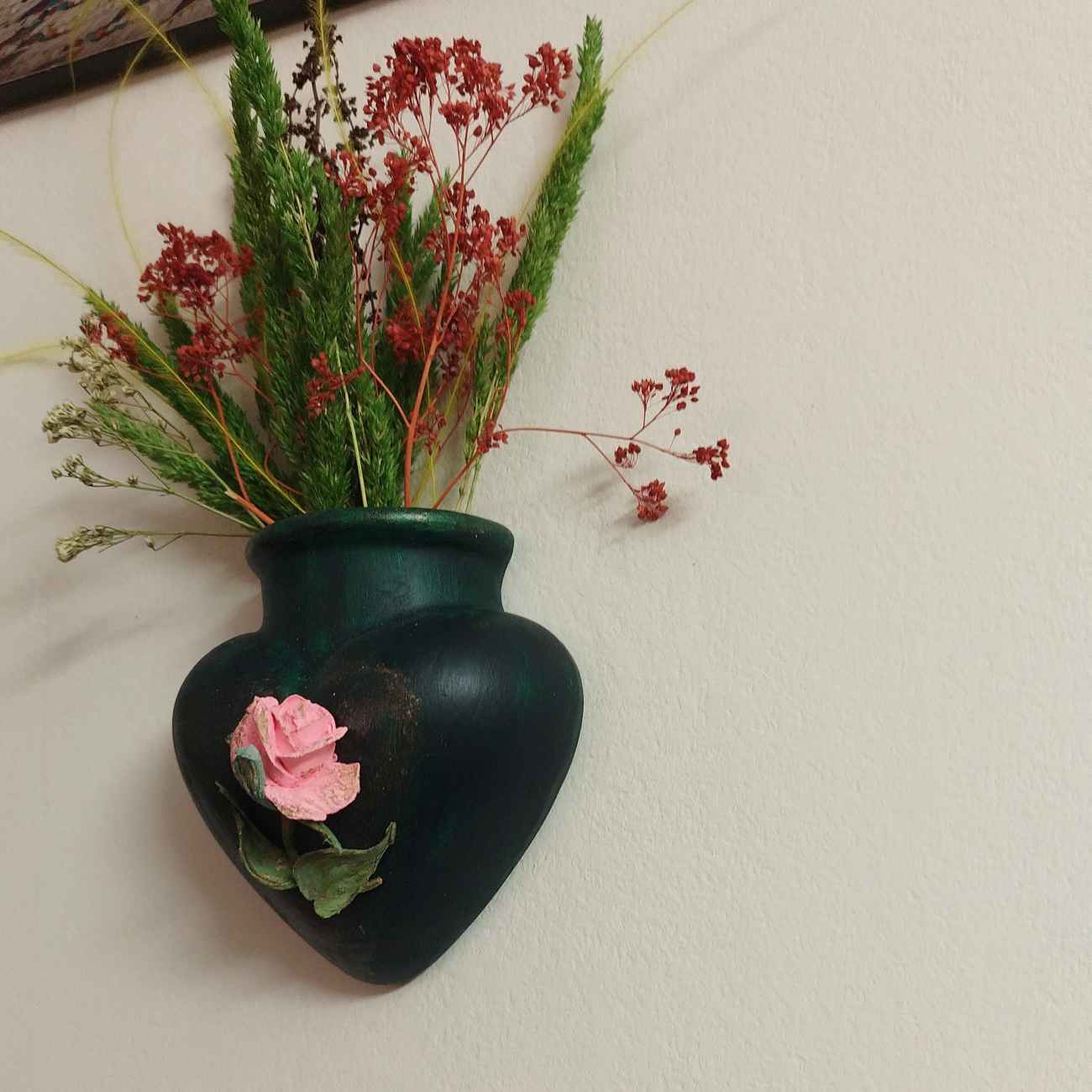 Decorative Hanging Wall Planter – Suitable for Kitchen, Patio or Entryway (2x)