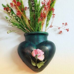 Decorative Hanging Wall Planter – Suitable for Kitchen, Patio or Entryway (2x)