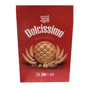 Naderi Delsissimo Walnut Cookies, Pack of 10 double cookies (3x)