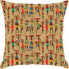 Floor Cushion – Lightweight & Portable, Vibe Suitable for Use in front of the fireplace (2)