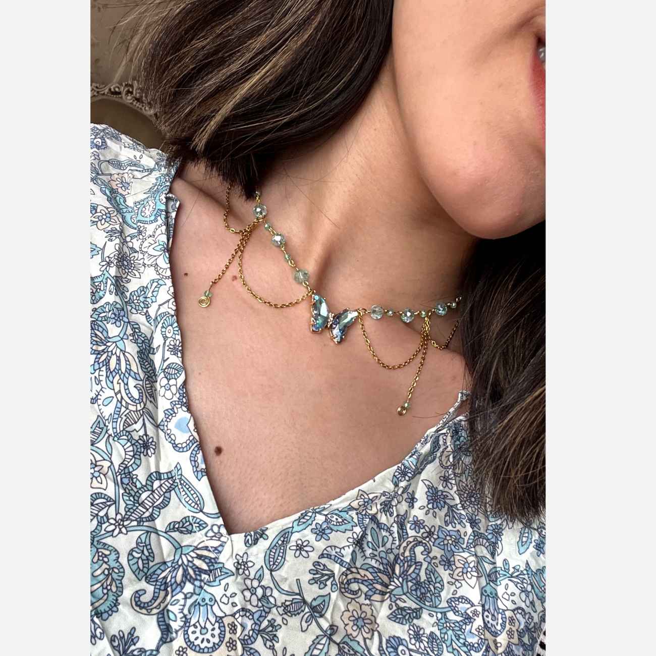 Handmade Butterfly Choker Necklace for Women Perfect for Every Occasion