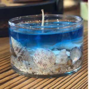 Handmade Ocean Candle in Glass – Nautical Jar Candle