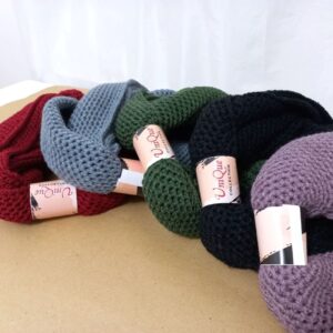 Handwoven Ring Neck Scarf – Winter Cowl Scarf