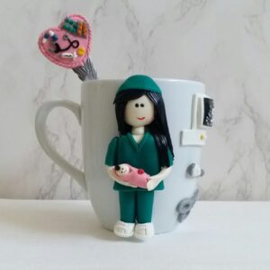 High-Quality Ceramic Mug with Inspiring Midwife Design