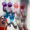 Ice Globe Facial Massager Set - Cooling Beauty Tools for Puffiness, Wrinkle Reduction 2Pcs (1)