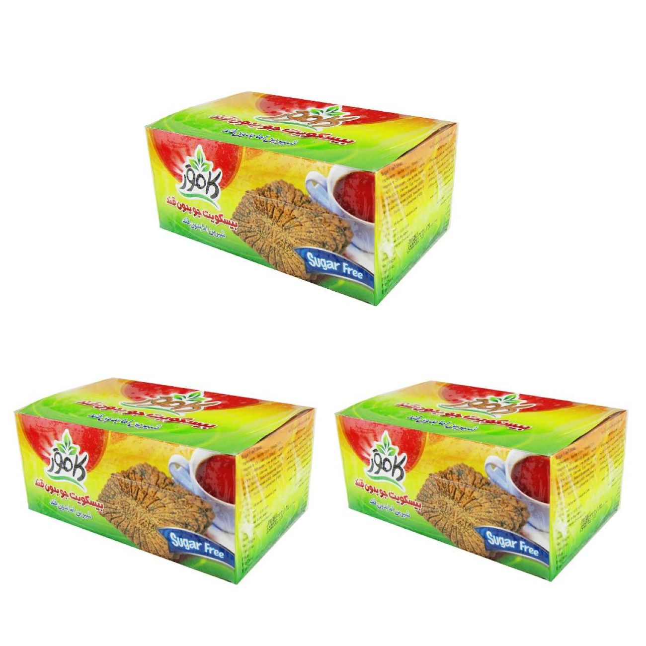 Kamvar Sugar-Free Diet Biscuit with Wheat Flour and Dill Topping – 360 grams (Pack of 3)