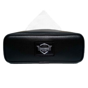 Leather Car Tissue Holder – Convenient Design for Back Seat & Dashboard
