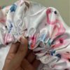 Lightweight Flamingo Print Satin Bonnet – Suitable for Comfortable Sleep (2)