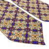Men's Ascot Tie Stylish Geometric Pattern Neck Scarf for Formal & Casual Outfits (1)