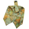Men's Ascot tie - Suitable for Every Season with Earth Design in Green (4)