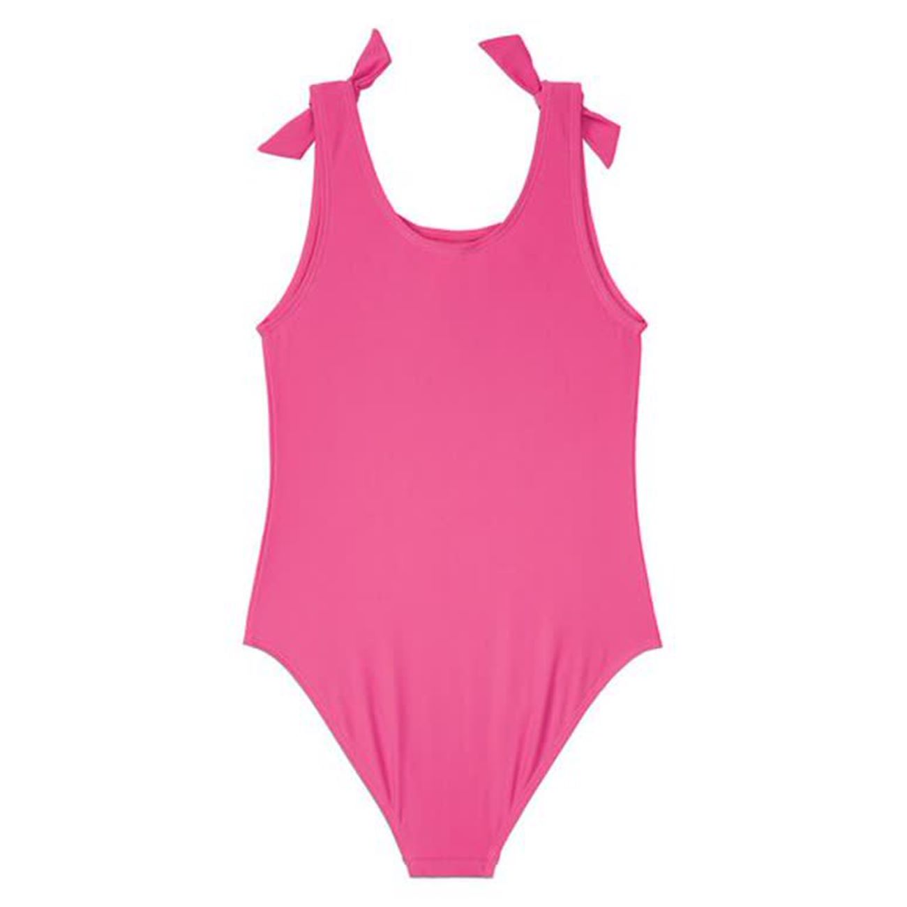 Mermaid Print Girls’ Swimwear | One-Piece Bow tie Design