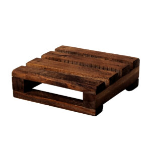 Mini Wooden Pallet Coasters 6-Pack – Perfect for Tea Cups, Mugs & Glasses