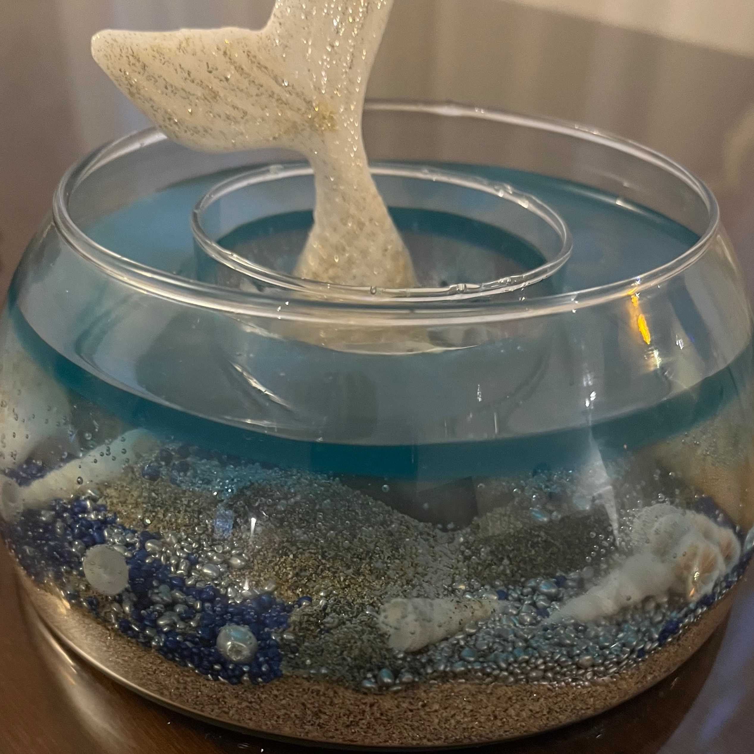 Ocean Breeze Candle in Glass Jar – Suitable for Living Room & Office